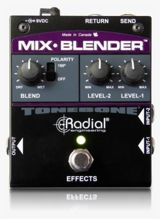 Buffered Instrument Mixer & Effects Loop - Guitar Pedal Mixer