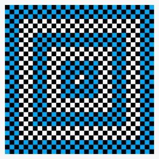 Optical Illusion - Black T Shirt Transparent Background