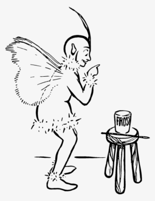 Jack Frost Digi Stamp - Jack Frost Clipart