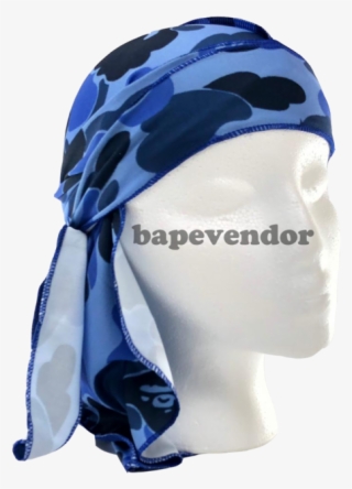 Blue Camo Durag - Scarf