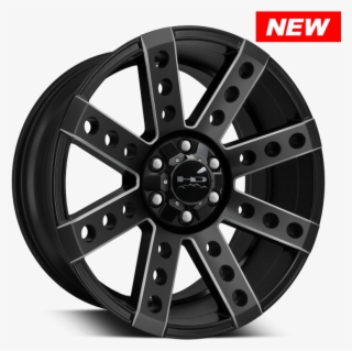 Hd Off-road Wheels Buckshot Satin Black Milled - Remington Wheels
