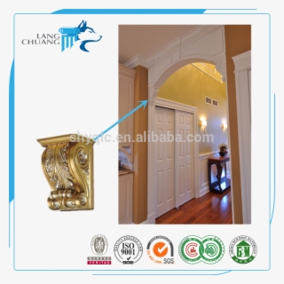 Elegant Hotel Doorway Polyurethane Decoration Foam - Columnas Romanas En Yeso