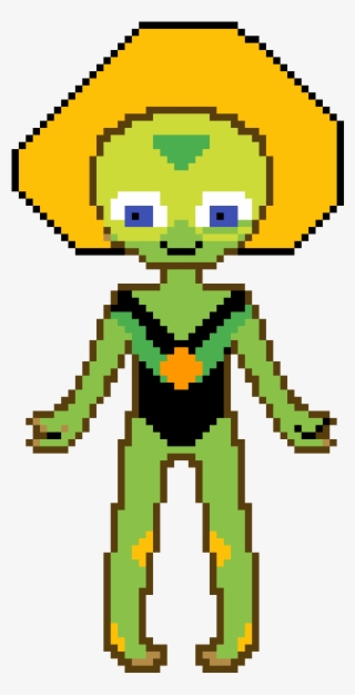 Steven Universe Peridot - Punto De Cruz Flores Faciles