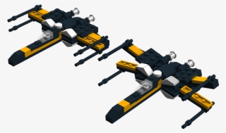 Original Lego Creation By Independent Designer - Lego Mini Poe X Wing