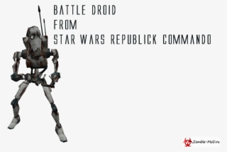 Battle Droid S - Military Robot