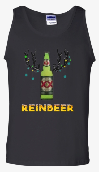 Dos Equis Reinbeer Christmas T-shirt - Help More Bees Plant More Trees