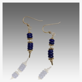 Lapis Lazuli & 14k Gold Earrings - Earrings