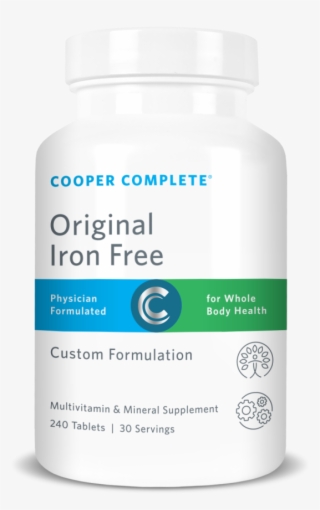 Original Multivitamin Iron Free Cooper Complete - Nutraceutical