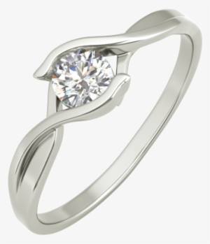 Teresa Sterling Silver Engagement Ring - Wedding Ring