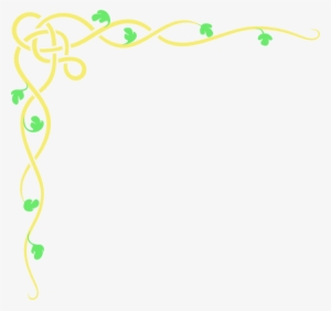 How To Set Use Yellow Green Flower Border Clipart