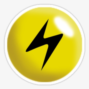 "pokemon Electric Type " Stickers By Cat Games Inc - Electric Energy Pokemon Symbol