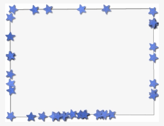 Hardee "fancy Frame" Style - Blue Frame Png Thin