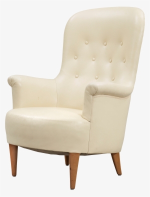 White Armchair Png Image - Transparent Background Chair Transparent