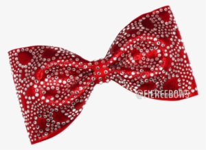 Madison Tailless Rhinestone Bow - Watercolor Painting