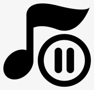 Music Player Pause Button Vector - Logo Of Music Player - 400x400 PNG ...