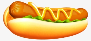 Hot Dog Transparent Png Clipart Image Food Clipart, - Hotdog Clipart