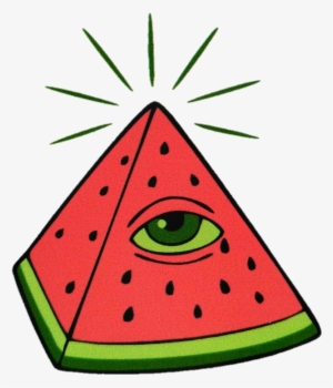 Watermelon Png Tumblr Clipart Royalty Free Stock - Illuminati Png
