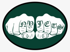 New York Jets, Nfl Logo, Empire State, Heavy Metal, - Fists Vector