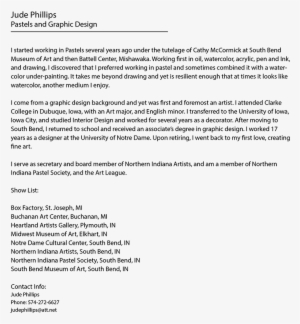 Phillips Bio Text - "seeking An American Art Of The Dance"