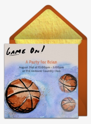 Customizable, Free Basketball Court Online Invitations - Streetball
