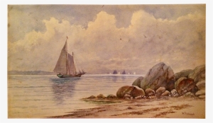 W C Puddefoot [1842-1925] American Artist Watercolor - Watercolor Painting