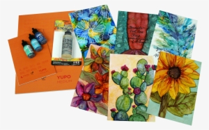 Yupo Paper Projects With Alcohol Inks - Paper