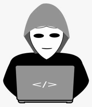 Anonymous Photo Png Clip Art Transparent Library - Hacker Black And White