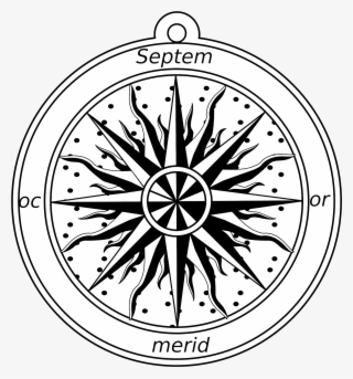 Stickalz Llc Nautical Compass Vinyl Wall Art Decal