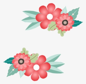 Flower Border, Flower Border，frame, Border, Invitation - Png Border Flower Illustration Vector