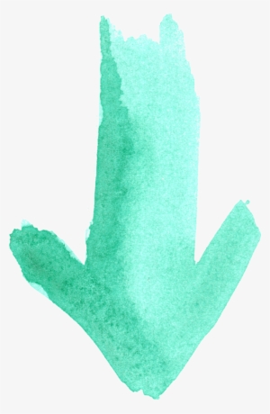 Watercolor Arrow - Origami