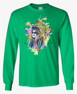 Watercolor Headdress Classic T-shirt - Texas Longhorns Is The Strongest T Shirts