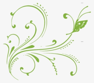 Vine-303819 640 - Flourish Clipart Black And White