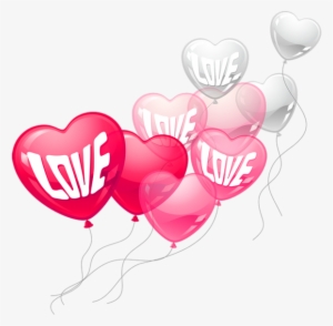 Share This Image - Png Love Balloons