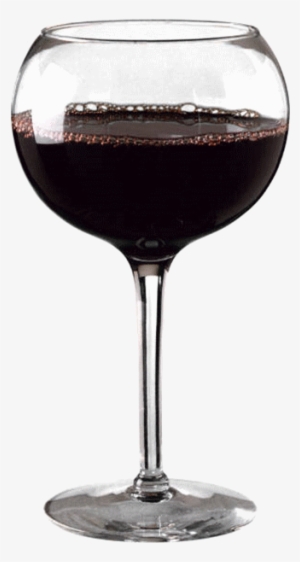 Kim Estell - Burgundy Red Wine Glass