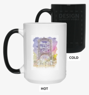 Magic City Watercolor 15 Oz - Mug