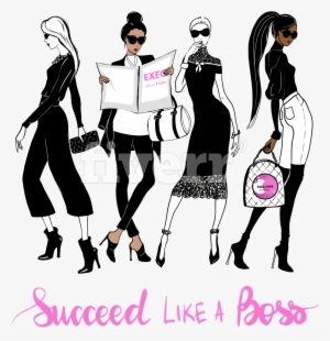 Draw A Fashion Illustration In Watercolor Or Other - Illustration