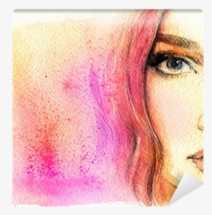 Woman Portrait - Watercolor Painting
