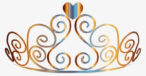 Big Image Png - Gold Tiara Clipart Transparent Background