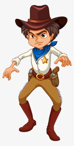 Free Png Cowboy Png Images Transparent - Cowboy Illustration