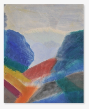 Th Long Road, 2015 • Acrylic On Canvas • 88 X 72 Inches - Modern Art