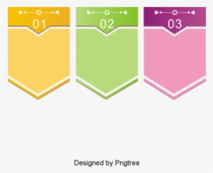 Beautiful Cartoon Cute Hand-painted Arrow Tag Navigation, - Cartoon