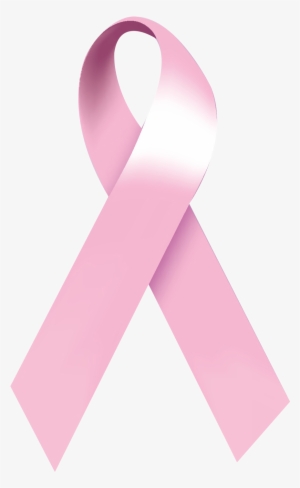 Battling Breast Cancer - Pink Ribbon Transparent Background
