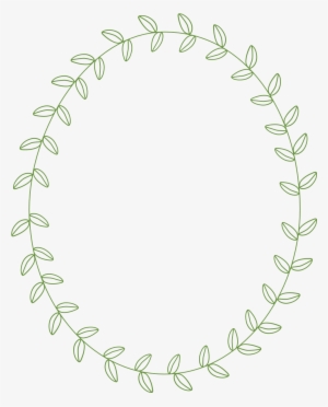 Free - Vine Oval Frame
