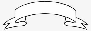 1300 × 1277- Abstract Banner - Ribbon Banner Clipart Black And White