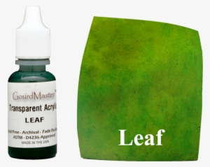 Gourdmaster Transparent Acrylics - Cosmetics