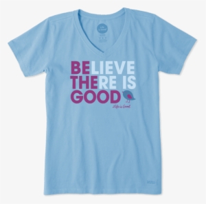 Women's Be The Good Crusher - Life Is Good. Women's Crusher Vee - All