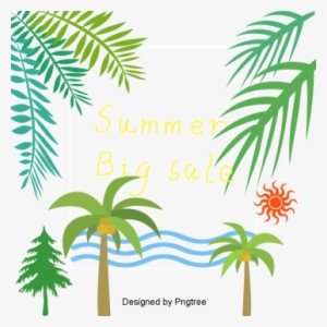 Cartoon Hand-painted Summer Cool Element Pattern, Beaches, - Stiff Little Spinners Vol.3 (lim.ed.) Vinyl Maxi