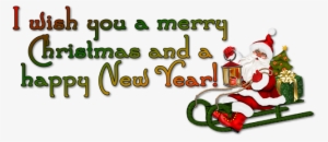 Image Freeuse Download Latest Wallpaper Wishes Sms - Merry Christmas And Happy New Year 2018 Png