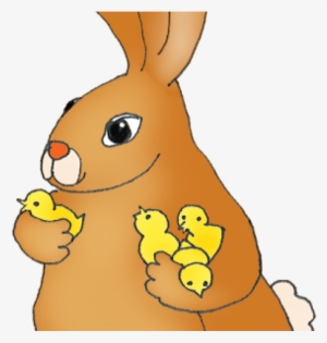 Easter Bunny Clipart Chicken - Easter