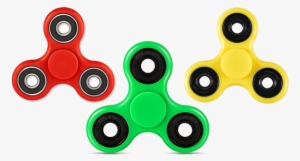 3 Transparent Fidget Spinners - Fidget Spinners Transparent Png